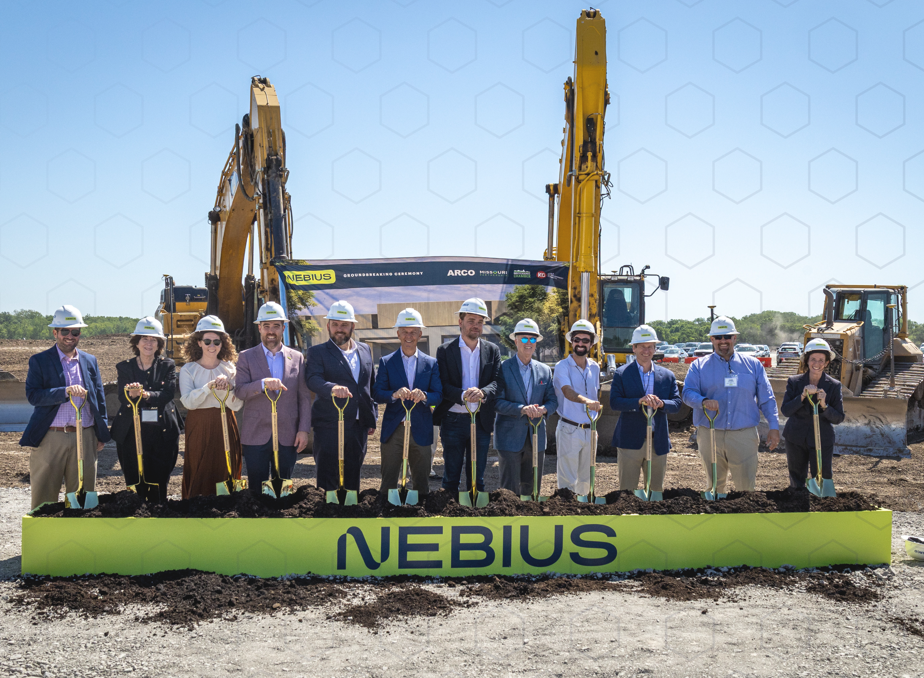 Photo from Nebius groundbreaking